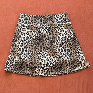 Leopard Print Women's Skort